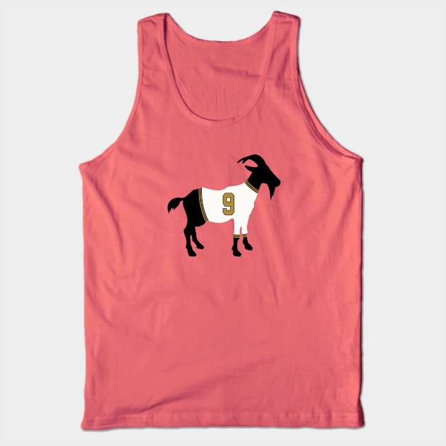 Drew Brees GOAT Tank Top by cwijeta